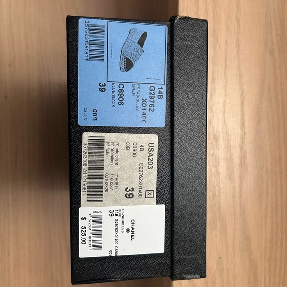Chanel tan + black espadrilles. Size 39 - Picture 2 of 5